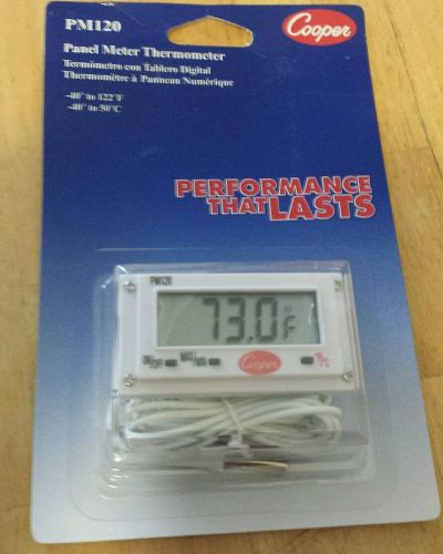 Cooper-Atkins PM120 Mini Rectangular Panel cooler  Thermometer