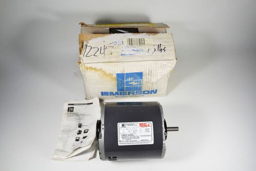 Emerson 1/3 HP 1 Phase Electric Motor Model S63NXSSE-7945 40 AMP 1725 RPM