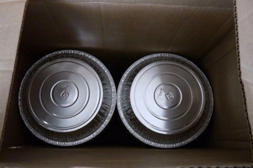 Pactiv Aluminum Containers 9”Extra Deep Pie Plates Medium 300Pk