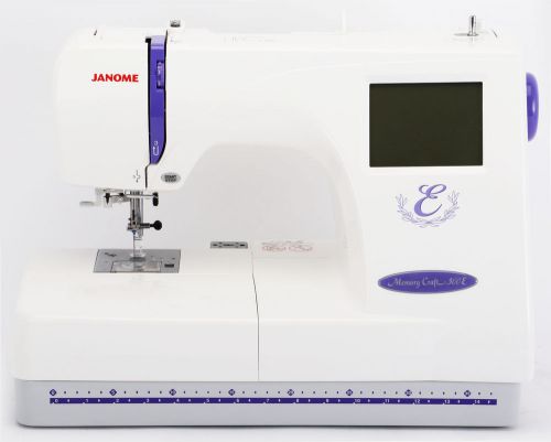 Janome memory craft 300e embroidery machine for sale