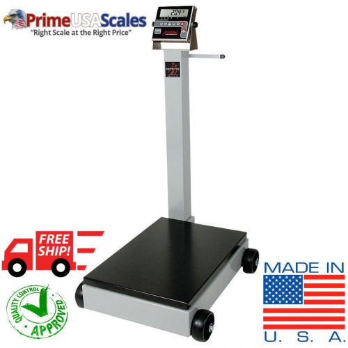 Portable floor scale 1000 lb with wheels legal for trade ntep approved for sale