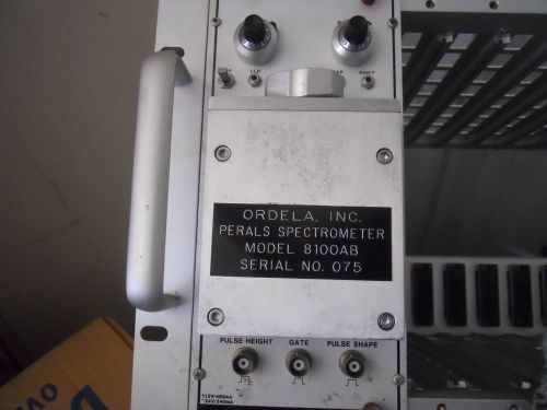 Ordela Inc Perals Spectrometer 8100AB-HV