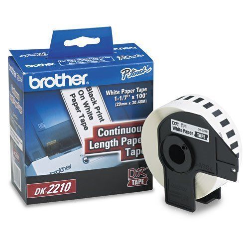 Brother International Corporat Dk2210 Dk-2210: Continuous Length Paper Label