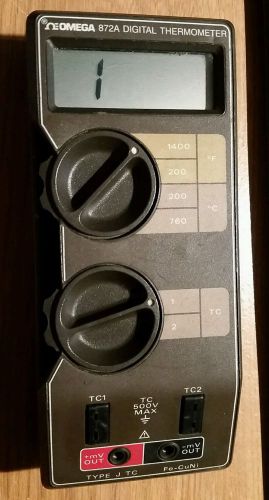 Rare Vintage Omega 872A Dual Digital Thermometer