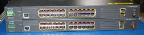 Cisco ME-3400-24TS-D Metro Fast Ethernet Access Switch VPN RJ45 SFP E/FE 10/100