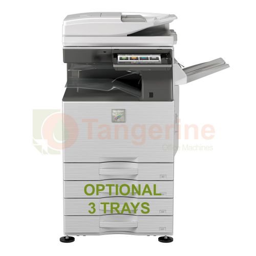 Sharp mx m3570n demo unit 35ppm color duplex tabloid copier printer scan 4070n for sale