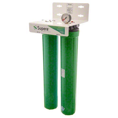 Supera (ifc24f40) double water filter system for ice machines for sale