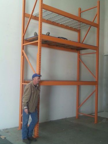 10 x 16 ft of pallet racking teardrop storage industrial warehouse (interlake) for sale