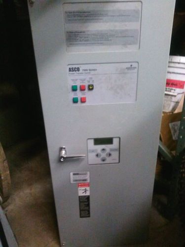 ASCO 7000 SERIES 200A  1 PHASE  TRANSFER SWITCH