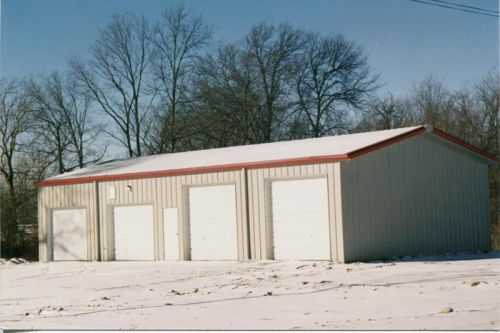 36x60x16 steel garage kit Simpson Steel Building Company 3660/16