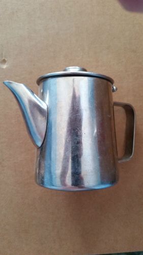vollrath stainless steel pitchers....holds 12 oz
