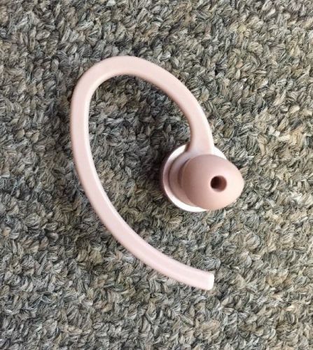 Motorola 5080369e38 standard earpiece assembly w/ earphone earloop eartip beige for sale