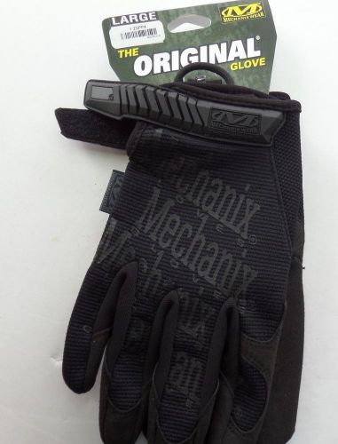 Mechanix Wear MG-55-010 The Original Covert Glove, Tactical, Black, Large