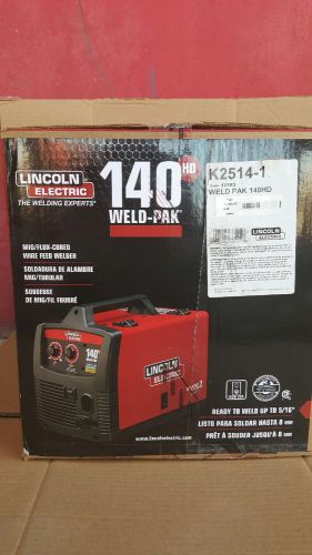 Lincoln Electric 140 HD. Well  Pak Mig/Flux- Cored