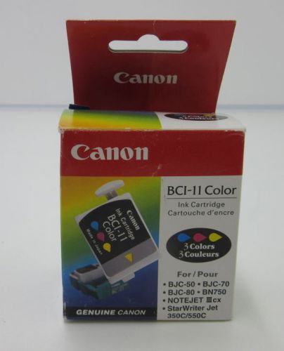 Genuine Canon BCI-11 Color Printer Cartridge