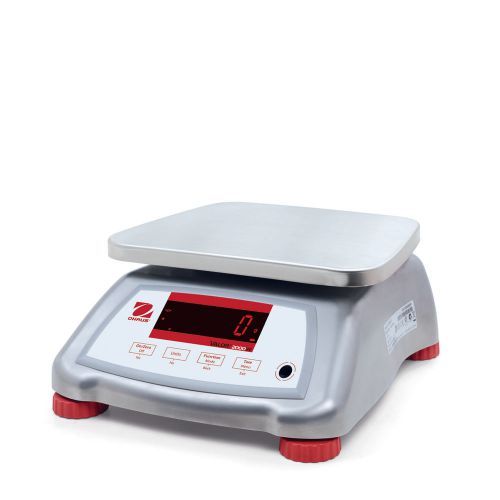 Ohaus valor v22xwe3t 3000g 0.5g water resistant compact food scale 2ywarranty for sale