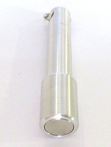 Rare Earth N52 Neodymium Pocket Keychain Gold &amp; Silver Jewelry Test Magnet