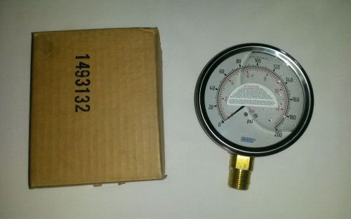 New Wika Pressure Gauge 4&#034; 213.53 200 psi Part # 509877110