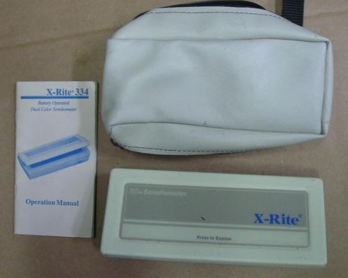 X-Rite 334 Dual Color Sensitometer