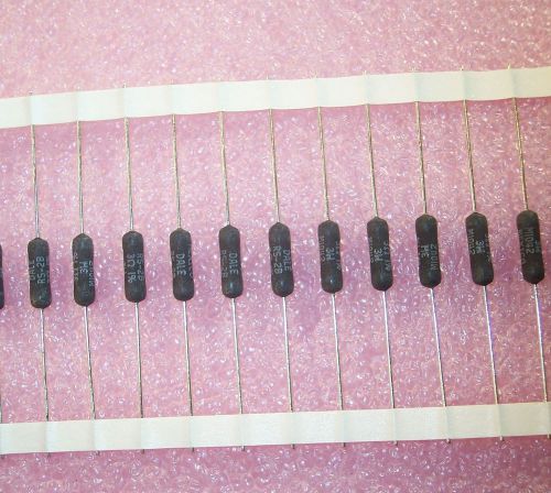 Qty (100) rs2b-3-1% dale/vishay 3 ohm 3w 1% wirewound resistors rohs for sale