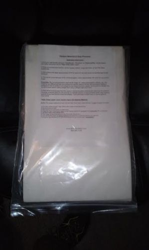24 sheets Opaque Transfer Paper for Printing on Dark Clothing-11x17&#034; Best Blanks
