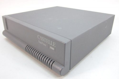 Castelle Faxpress 3500 4-Line Fax Server *Tested*