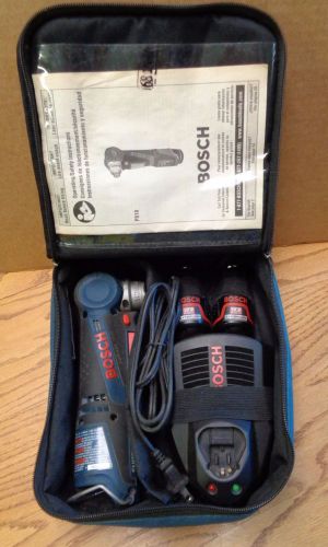 Bosch PS10 10.8V 1/4&#034; Drive Lithium Ion Cordless Angle Drill/Driver Kit
