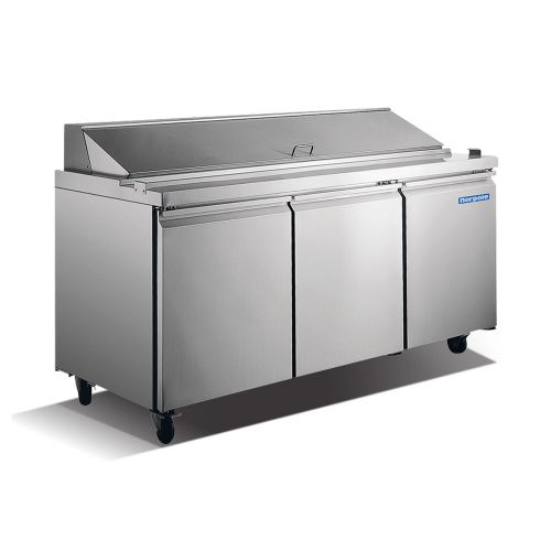 Norpole 3 door sandwich/salad prep table for sale