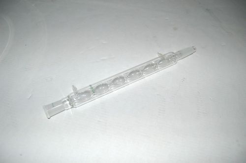 Chemglass  Glass 400mm  Allihn Condenser 24/40 joint 6 bulb
