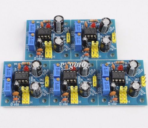 5pcs NE555 Duty Cycle and Frequency Adjustable Module Square Wave generator