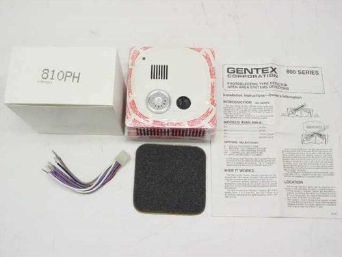 Gentex 810PH Photoelectric Smoke Detector 110 VAC - New Old Sto