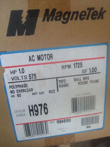 New Old Stock MagneTek Century AC motor still in wrapping
