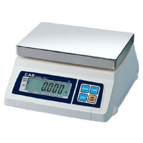 CAS SW-RS 10LB SW-1RS Series POS Interface Portion Control Scale, 10lb Capacity,