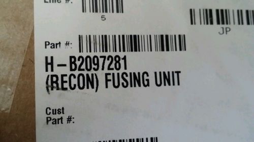 RICOH  Fuser Unit  B209-7281, B2097281 GENUINE OEM