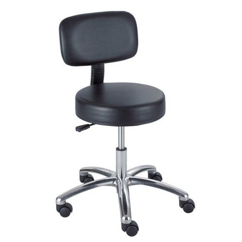 Safco black lab pneumatic back stool for sale