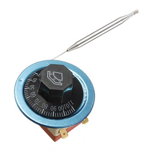 30-110 Degree Adjustable Temperature Controller Capillary Thermostat USA SELLER