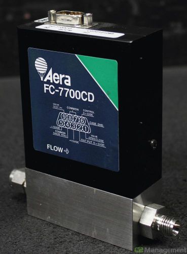 Aera FC-7700CD Mass Flow Controller 20A1912, 500 SCCM, GAS-SF6