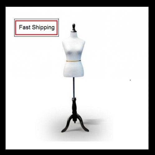 New female mannequin dress form size 12-14 large 39 41 31 tripod stand adjustabl for sale