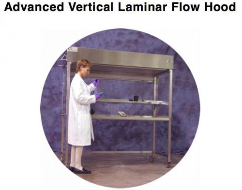 Germfree BV 6SS six-foot laminar vertical flow hood pharmacy cleanroom