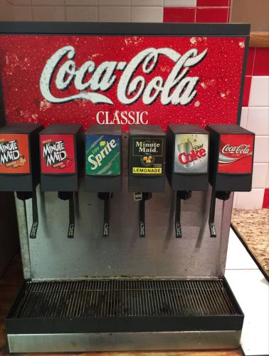 Soft drink Coke Dispenser w/ Motor and BagNBox Rack
