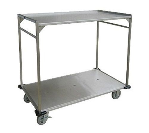 Lakeside PB37 Open Tray Delivery Cart 37&#034;W x 29&#034;D (2) open shelves (3) sides...