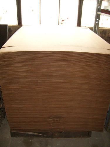 Huge Cardboard Pads 62&#034;x46&#034; Heavy Cardboard Double Wall 8mm 165 pc Per Pallet