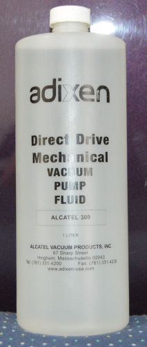 New adixen direct drive mechanical vacuum pump fluid 1 liter alcatel 300  a-300 for sale