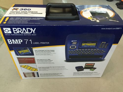 New brady bmp71 am label thermal printer - free shipping for sale