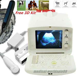 Portable b ultrasound scanner diagnostic machine+micro-convex &amp;transrectal probe for sale