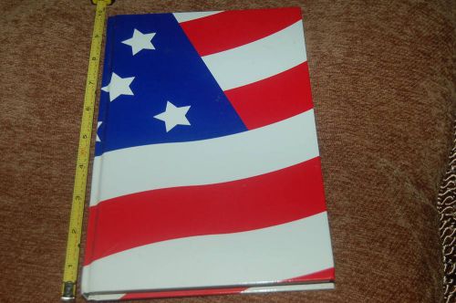 Official Journal of Notarial Acts Hard Cover American Flag