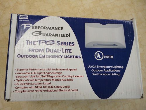 Dual/lite pg series outdoor emergency light battery backup wet locations for sale