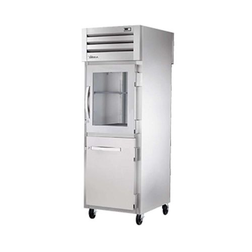Pass-Thru Refrigerator 1 Section True Refrigeration STR1RPT-1HG/1HS-1S (Each)