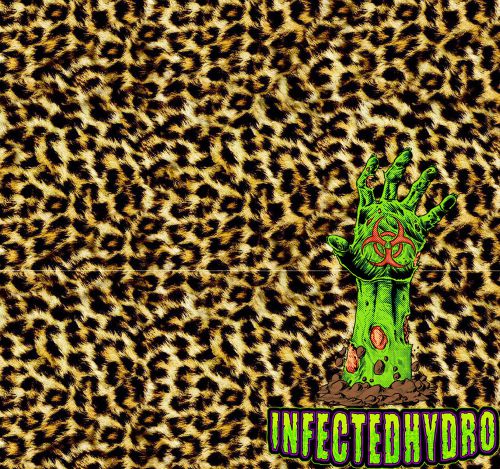 Hydrographic film water transfer hydrodipping hydrodip a89 mini leopard fur skin for sale