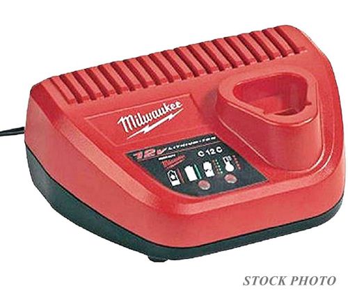 Milwaukee c12c m12™ 220v international battery charger free shipping for sale